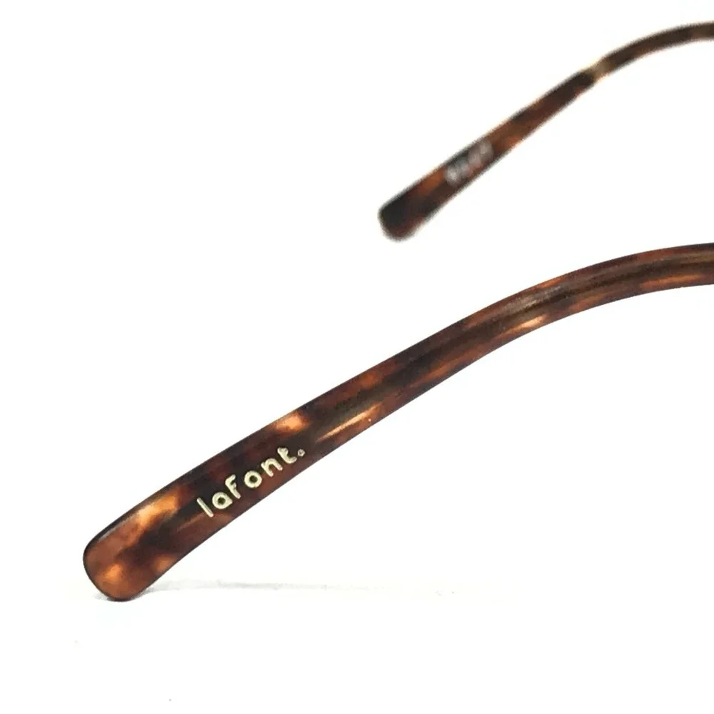 Jean Lafont METHODE 49 Eyeglasses Frames Brown Round Full Wire Rim 50-18-135